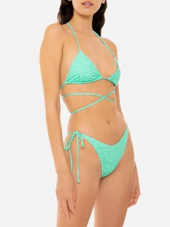 Bikini da donna a triangolo con laccetti lunghi