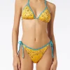 Bikini da donna a triangolo con stampa bandana