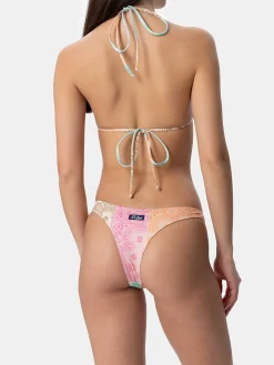 Bikini da donna a triangolo a bandana Leah Naomi