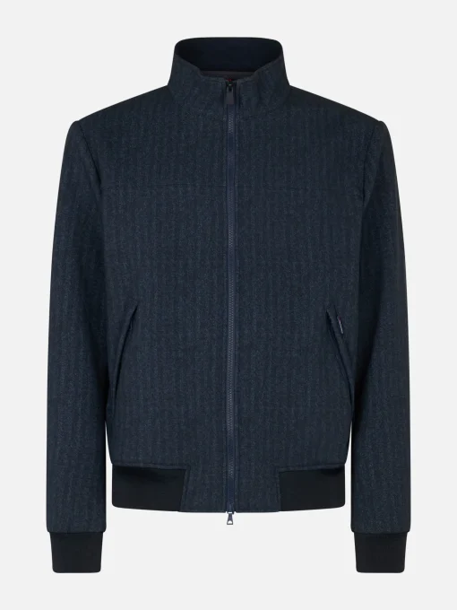 Bomber da uomo di peso medio spinato