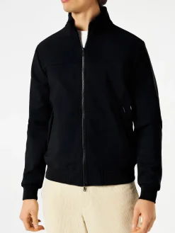 Bomber da uomo nero di peso medio