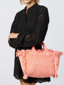 Borsa a mano Colette Terry color pesca