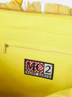 Borsa a spalla Vanity all'uncinetto con motivo