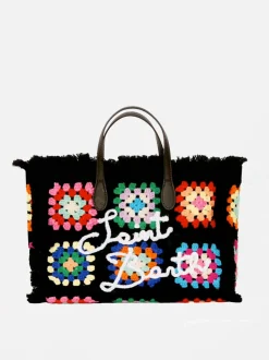 Borsa Colette con piastrelle all'uncinetto
