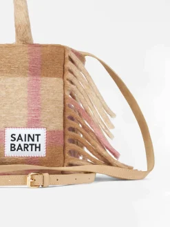 borsa Colette coperta con stampa tartan
