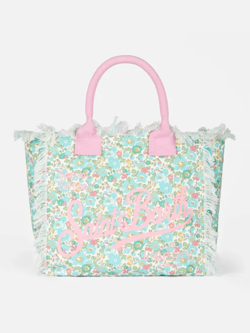 Borsa tote Vanity Liberty in tela di cotone Betsy | REALIZZATA CON TESSUTO LIBERTY