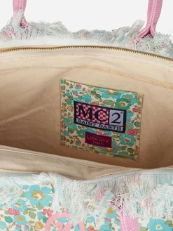 Borsa tote Vanity Liberty in tela di cotone Betsy | REALIZZATA CON TESSUTO LIBERTY