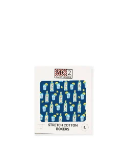 Boxer intimo da uomo stampa Gin tonic