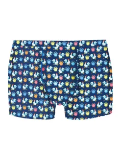 Boxer intimo stampa micro galli e sveglie