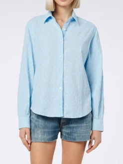 Camicia classica da donna in cotone Sangallo Meredith