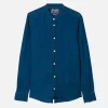 Camicia da bambino in lino denim
