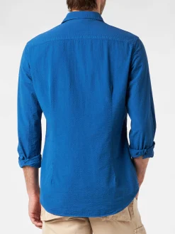 Camicia da uomo Pamplona in seersucker