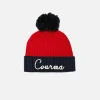 Cappello da bambino con ricamo Courma e pompon