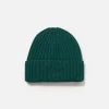 Cappello da uomo in cashmere a coste verde britannico Wengen