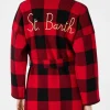 Cappotto da donna con cintura e ricamo St. Barth