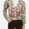 Cardigan a fiori da donna Lyza sanderson flow