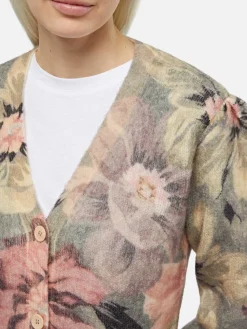 Cardigan a fiori da donna Lyza sanderson flow