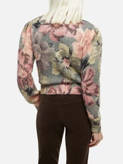 Cardigan a fiori da donna Lyza sanderson flow
