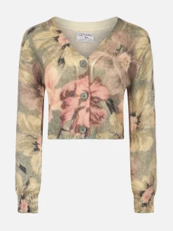 Cardigan a fiori da donna Lyza sanderson flow