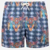 Costume da bagno classico da uomo con stampa