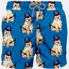 Costume da bagno classico da uomo con stampa