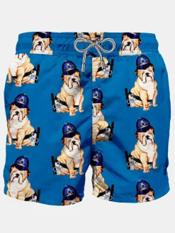 Costume da bagno classico da uomo con stampa