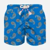 Costume da bagno da bambino stampa paisley bluette