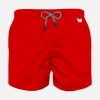 Costume da bagno da bambino in tessuto leggero rosso | Edizione speciale Pantone®