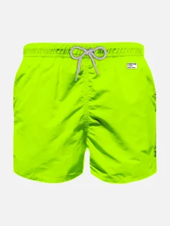 Costume da bagno da bambino giallo fluo | EDIZIONE SPECIALE PANTONE®
