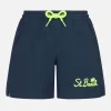 Costume da bagno da bambino blu navy comfort