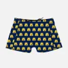 Costume da bagno da bambino in lycra con stampa auto