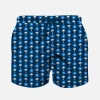 Costume da bagno da bambino in tessuto leggero con stampa logo Napoli | EDIZIONE SPECIALE SSC NAPOLI