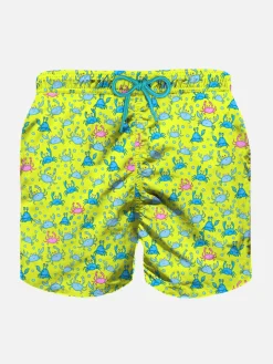 Costume da bagno da bambino con stampa granchi
