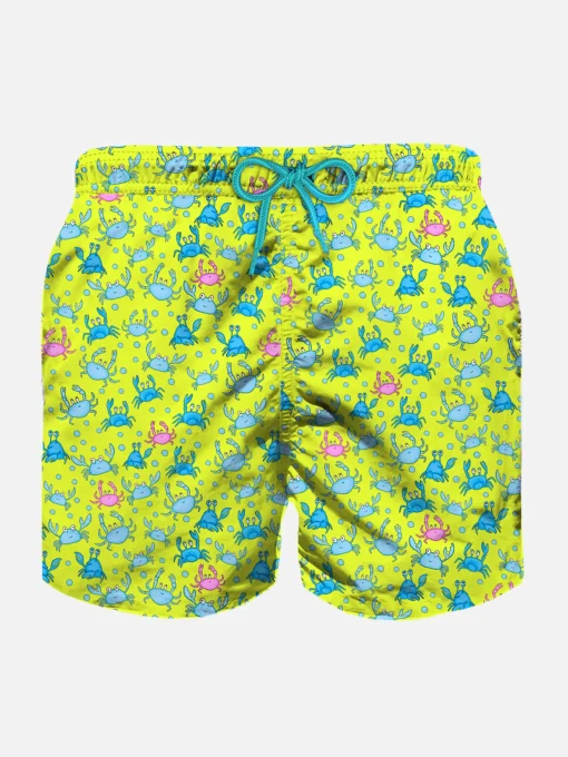 Costume da bagno da bambino con stampa granchi