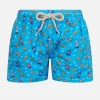 Costume da bagno da bambino in tessuto leggero Jean Lighting con stampa pizza