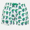 Costume da bagno da bambino in tessuto leggero Jean Lighting con stampa Hulk | EDIZIONE SPECIALE MARVEL