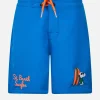 Costume da bagno da bambino Comfort Surf Jr con stampa piazzata Snoopy