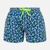 Costume da bagno da bambino in tessuto leggero Jean Lighting con stampa aragoste