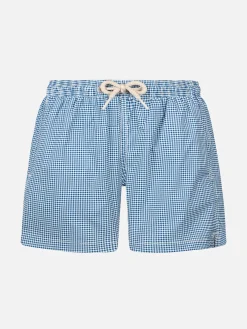 Costume da bagno da bambino Comfort Light con stampa a quadretti