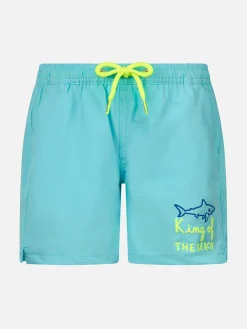 Costume da bagno da bambino Comfort con ricamo King of the Beach