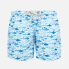 Costume da bagno da bambino con stampa squalo