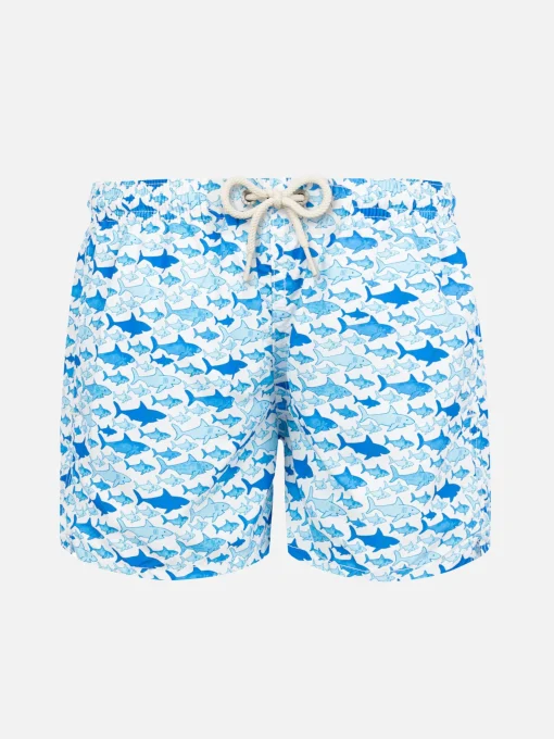 Costume da bagno da bambino con stampa squalo
