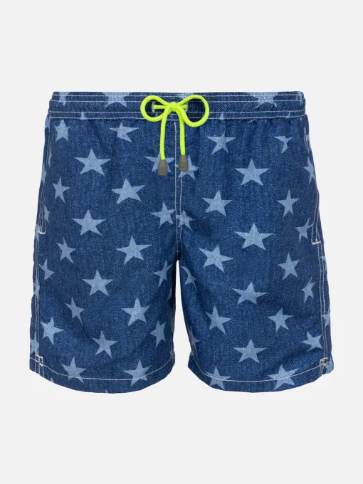 Costume da bagno da bambino con stampa stelle