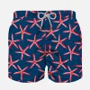 Costume da bagno da bambino stampa stelle marine