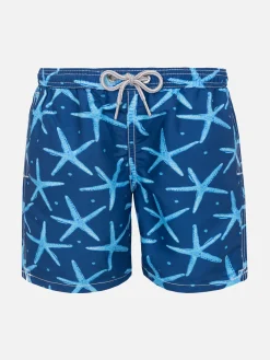 Costume da bagno da bambino stampa stelle marine