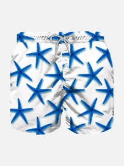Costume da bagno da bambino stampa stelle marine