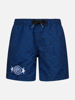 Costume da bagno da bambino in tessuto leggero con stampa Inter | INTER SPECIAL EDITION