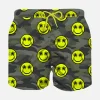 Costume da bagno da bambino con stampa smiley