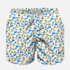 Costume da bagno da bambino in tessuto leggero con papera nevosa