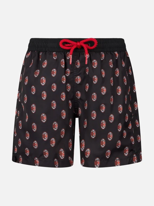 Costume da bagno da bambino in tessuto leggero con stampa Milan | AC MILAN SPECIAL EDITION